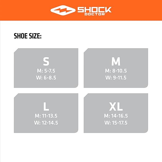 Shock Doctor L3 ZR Ankle Brace Right White L