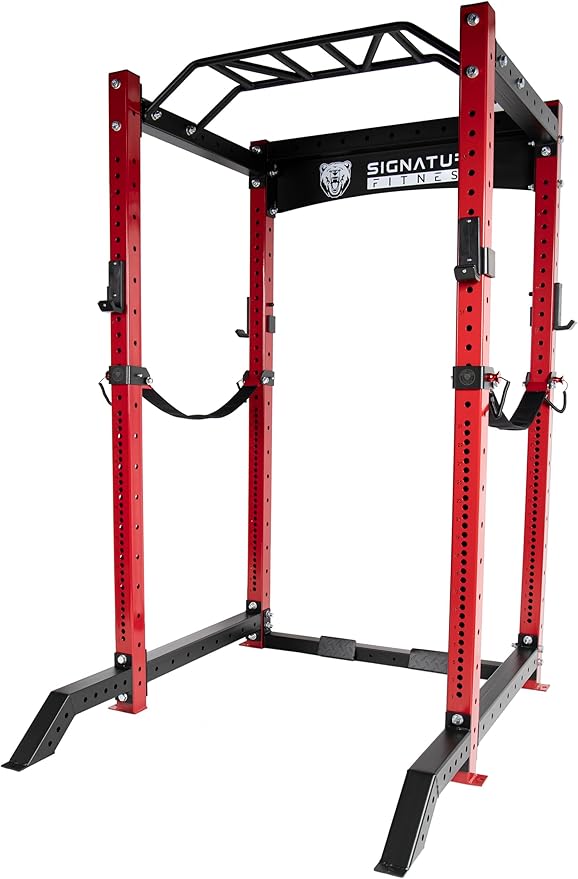 Fitvids Upgraded Adjustable Jammer Arms, Lever Arms, Monolift Attachments Rated 600 LB Per Arm, Fits Racks at All Post Sizes and Hole Sizes, Pair