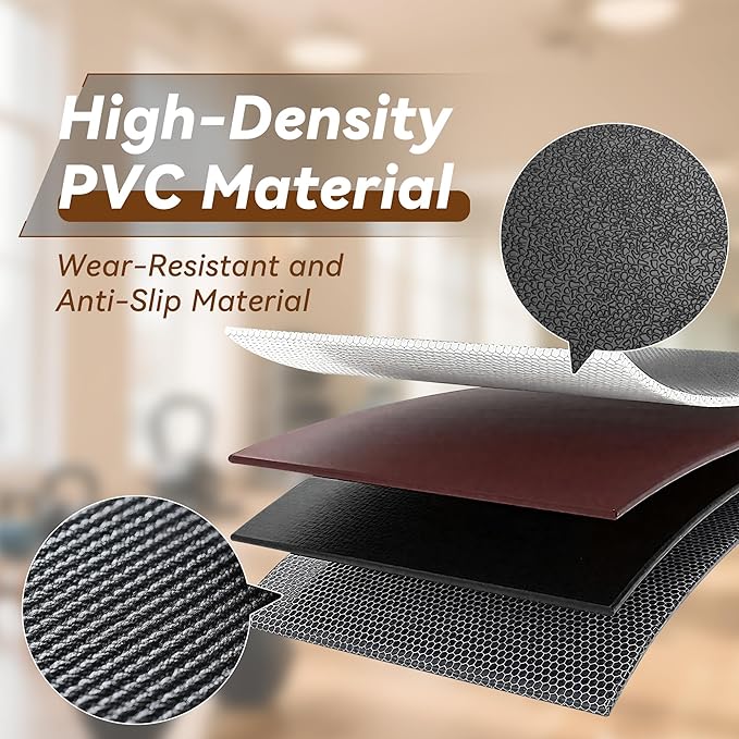 Walking Pad Mat – 68" x 24", 0.2" Thick Non-Slip Treadmill Mat for Carpet Floors & Hardwood, Shock Absorbing Exercise Mat & Under Treadmill Mat for Floor Protection in Home Gym