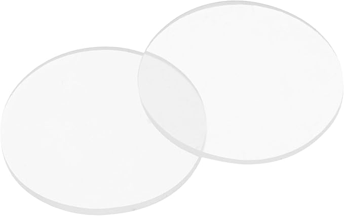 PATIKIL Glass Table Top Anti Slip Pads, 10Pcs 15mm Dia x 1mm Thick Clear Glasses Tables Silicone Bumper Pad for Photo Frame Furniture Kitchen Cabinets DIY Home Craft, White
