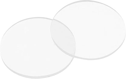 PATIKIL Glass Table Top Anti Slip Pads, 10Pcs 15mm Dia x 1mm Thick Clear Glasses Tables Silicone Bumper Pad for Photo Frame Furniture Kitchen Cabinets DIY Home Craft, White