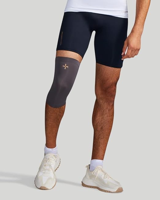 Tommie Copper Unisex Core Compression Knee Sleeve, Slate Grey, X-Large