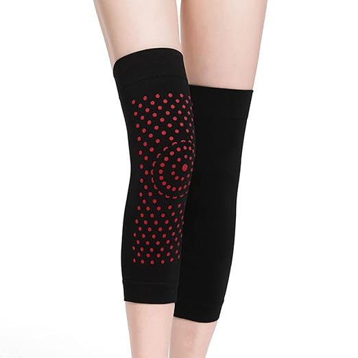 Self Heating Knee Brace for Women Men Stretchy Warm Cotton Compression Sleeve Knee Support Hot Therapy Knee Pads for Knee Injury Arthritis Joint Pain Soreness Cramps Meniscus Pain Muscle pain Relief