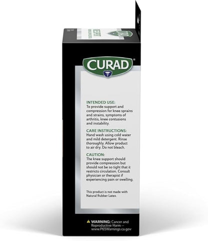 CURAD Neoprene Pull-Over Knee Support with Closed Patella, Size Medium, (14"-16" Circumference), 1 Each