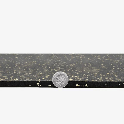 Flooring Inc's 1/4" Thick Tough Rubber Flooring Roll | Flexible Recycled Rubber Floor Mats for Home Gym | Heavy Duty Rubber Mat for Home Gyms, Sheds, Horse Stall Mat or Trailer