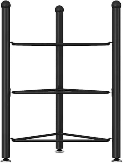 Floor Stand Storage Organizer for Balance Balls - 3/5/6/7 Tier Rack for Home Gym - Ideal for Bosu, Slam Balls, and Medicine Balls