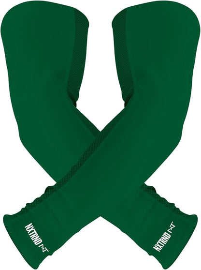 1 Pair Nxtrnd Compression Arm Sleeves for Men, Breathable Football, Basketball, Baseball Accessory, Adult & Kids