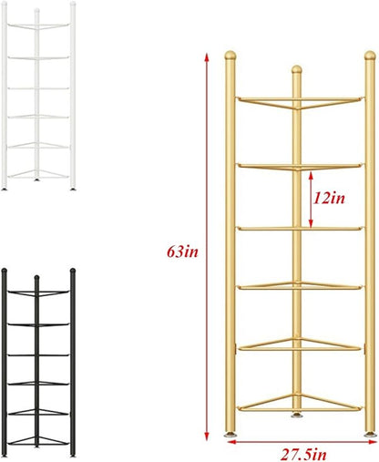 Floor Stand Storage Organizer for Balance Balls - 3/5/6/7 Tier Rack for Home Gym - Ideal for Bosu, Slam Balls, and Medicine Balls