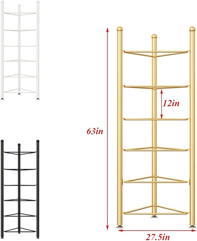 Floor Stand Storage Organizer for Balance Balls - 3/5/6/7 Tier Rack for Home Gym - Ideal for Bosu, Slam Balls, and Medicine Balls