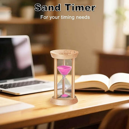 Sand Timer 15 Minute,15 Min Sand Watch Hourglass, Reloj De Arena, Hour Glass Sandglass for Home, Office, Decorative, Game, Classroom