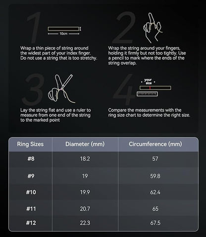 8.0 Smart Ring and Charging Case【Industry First – 0 Measurement Error】【IP68 Waterproof】 2025 Smart Ring for Women & Men for Sleep Tracking Wearable Device,Fitness Ring Silver 9#