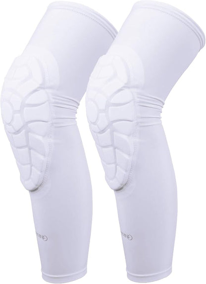Kids Youth 5-15 Years Padded Arm Knee Sleeve Compression Leg Protective
