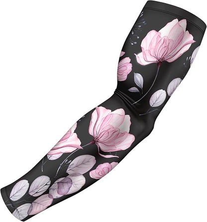 B-Driven Sports Sleeve Pro-Fit - Compression Arm Sleeve for Men & Women - Basketball & Volleyball Arm Sleeve - Single
