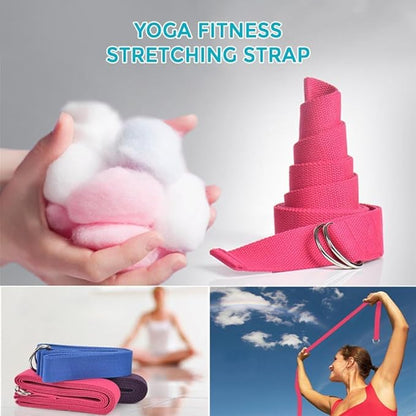 Pilates Set – Home Pilates Equipment for Women Kit with Magic Circle Pilates Ring and Ball Set, Resistance Bands & Massage Balls & Exercise Bands for Toning，Flexibility & Core Strength