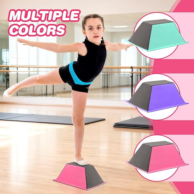 FBSPORT Cheer Flyer Stand, PU Non-Slip Stand Cheer for Promotion and Development of Flexibility, Coordination