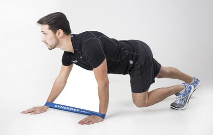 Synergee Exercise Fitness Resistance Band Mini Loop Bands that Perform Better When Working Out at Home or The Gym