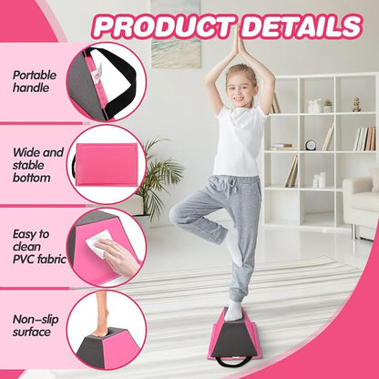 FBSPORT Cheer Flyer Stand, PU Non-Slip Stand Cheer for Promotion and Development of Flexibility, Coordination