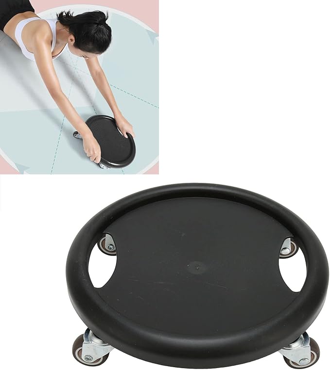 Abs Disc - Fitness Roller Plate, Abdominal Trainer Wheel - Professional Exercise Equipment for Core Strength, Waist Training, and Workout Fitness