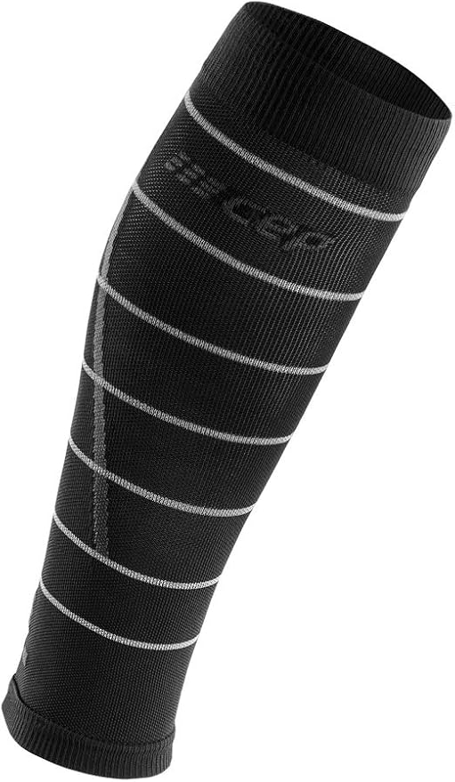 Men's Reflective Compression Calf Sleeves by CEP