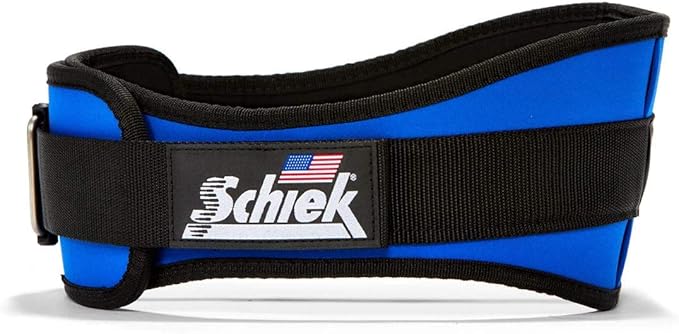 Schiek Sports Model 2006 Nylon 6" Weight Lifting Belt - XS - Royal Blue