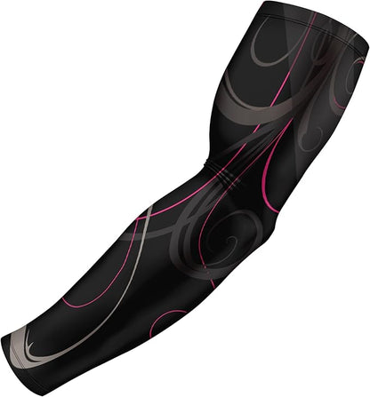 B-Driven Sports Sleeve Pro-Fit - Compression Arm Sleeve for Men & Women - Basketball & Volleyball Arm Sleeve - Single