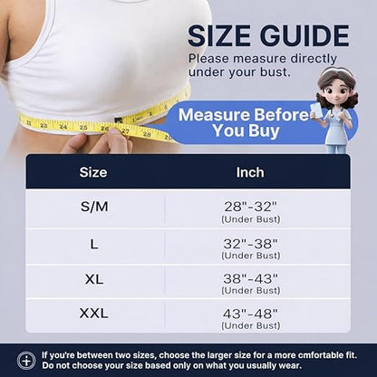 Fit Geno Posture Corrector for Women Invisilite: Invisible Lightweight Back Brace for Neck Shoulder & Upper Back Pain Relief - Improve Posture Correct Hunchback Slouching Under Clothes Large