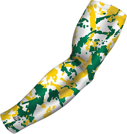 B-Driven Sports Pro Fit Compression Arm Sleeve - Arm Sleeve for Men Women & Youth - Basketball, Baseball, Football - Single