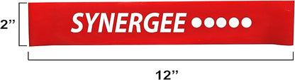 Synergee Exercise Fitness Resistance Band Mini Loop Bands that Perform Better When Working Out at Home or The Gym