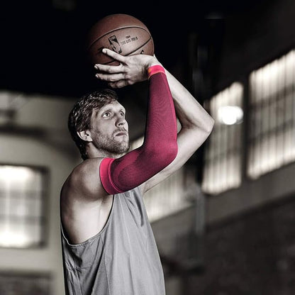 Bauerfeind Sports Compression Arm Sleeves - Gradient Compression Improves Oxygen/Blood Circulation - 1 Pair