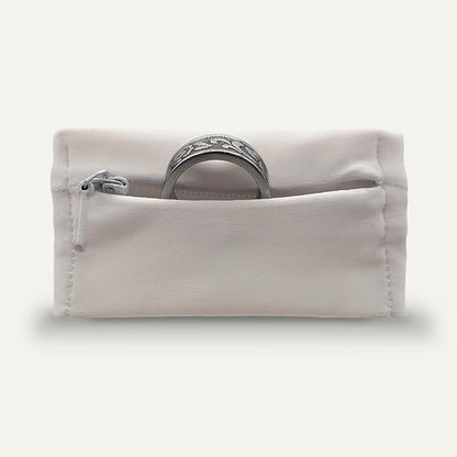 Ring Holder - Stylish Portable Wristband with Hidden Pocket for Men/Women, Discreet Jewelry Protector & Keeper, Key Holder, Gym Organizer, Travel & Fitness Accessories, Wedding Ring Storage