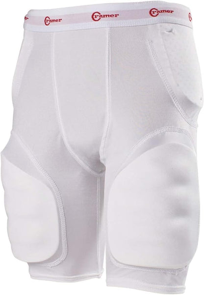 Cramer Classic 5-Pad Football Girdle, Youth Football Girdle with Hip