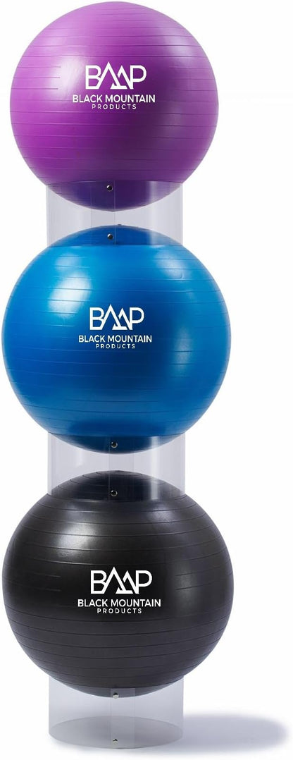 Black Mountain Products BMP Exercise Stability Ball Display Holder Set of 3