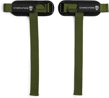 Gymreapers GripLink D-Ring Lifting Wrist Straps