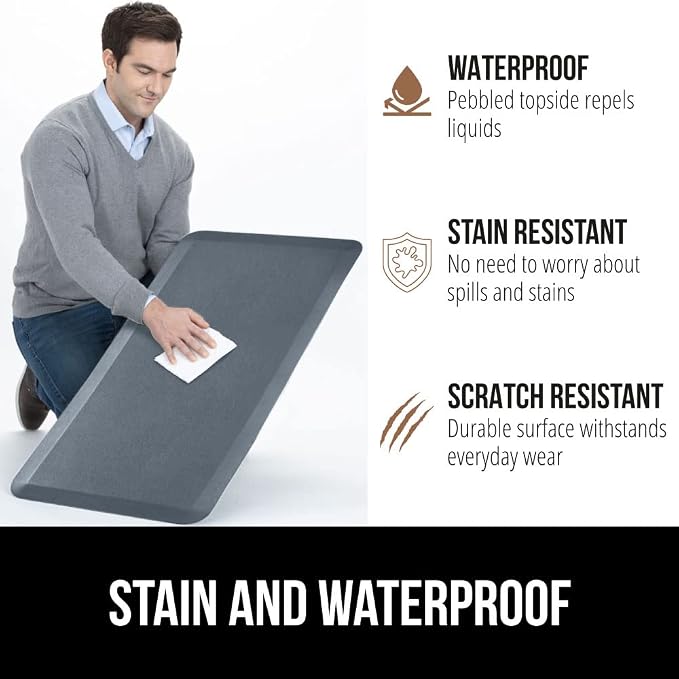 GORILLA GRIP Comfortable Cushioned Kitchen Mats