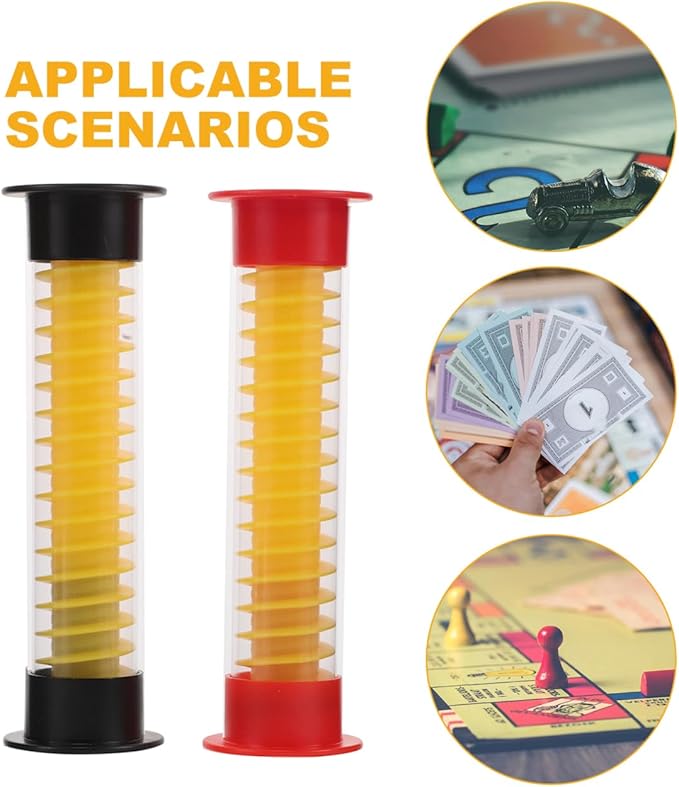 TOYANDONA 2Pcs 5 Second Hourglass Timer with Sound Mini Sand Clock Timer for Game Timing Board Games Party Accessory