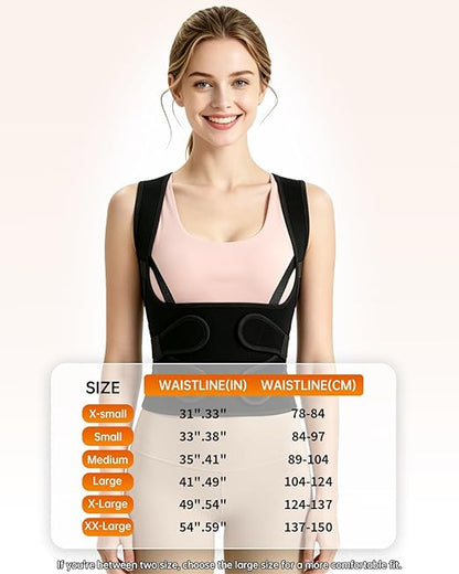 Posture Corrector for Women & Men, Upgraded Dynamic Traction Correction System – Helps Reduce Upper & Lower Back Pain, Suitable for Scoliosis, Hunchback & Thoracic Spine Issues, Relieves Muscle Tension & Fatigue Caused by Poor Posture, Keeping You More...