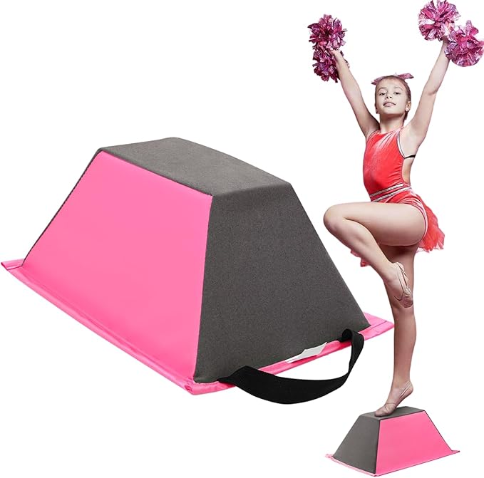 FBSPORT Cheer Flyer Stand, PU Non-Slip Stand Cheer for Promotion and Development of Flexibility, Coordination