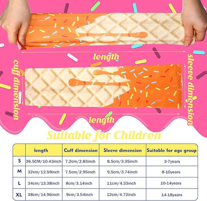 Newcotte 12 Pairs Arm Sleeves for Kids Compression Football Baseball Arm Sleeve Youth UV Protection Breathable Cooling Sleeve
