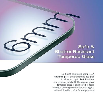 Nautica Body Tracker Digital Bathroom Scale, Bluetooth-Enabled Smart Scale with BMI, Body Fat, Muscle Mass Tracking & More, Syncs with Smartphone App for Body Composition Tracking, 440 Lbs.