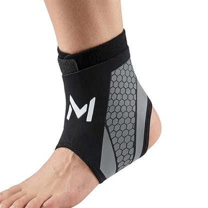 2-Pack Ankle Support Brace,Adjustable Athletic Ankle Support Brace,Enhance Stability for Foot Pain,Compression Sleeve to Relieve Plantar Fasciitis for Men & Women,Grey