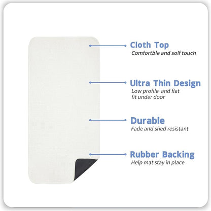 Bath Mat, Ultra Thin Bathroom Runner Rugs, Large Bath Mats