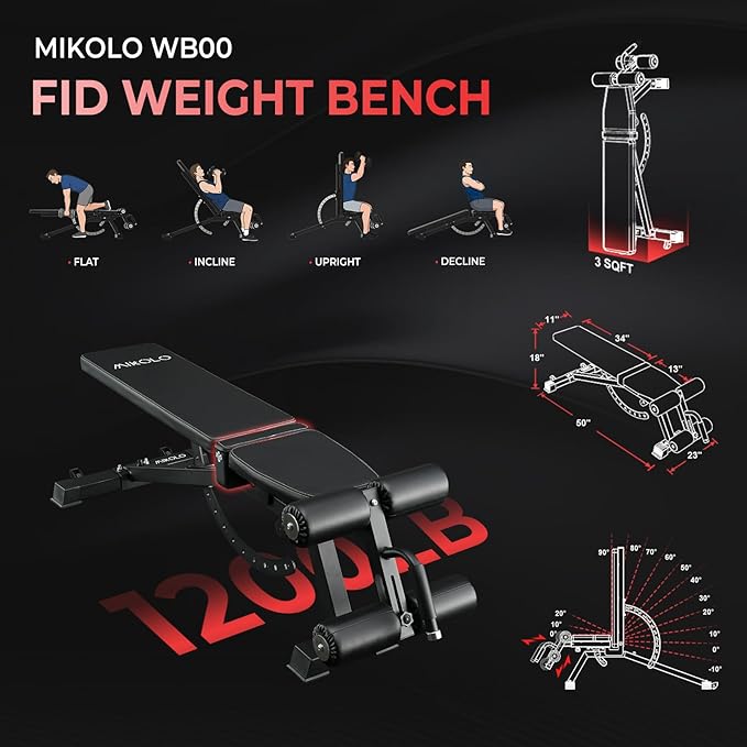 Mikolo M4 2.0 Standard/Ultra/Elite Smith Machine, 2200lbs Squat Rack with LAT-Pull Down System & Cable Crossover Machine, Training Equipment with Leg Hold-Down Attachment