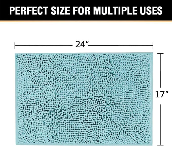 H.VERSAILTEX Bath Mat Bathroom Rug Bath Rugs