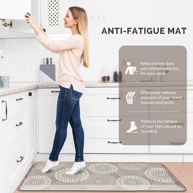 LuxStep Kitchen Mat Waterproof Kitchen Rugs