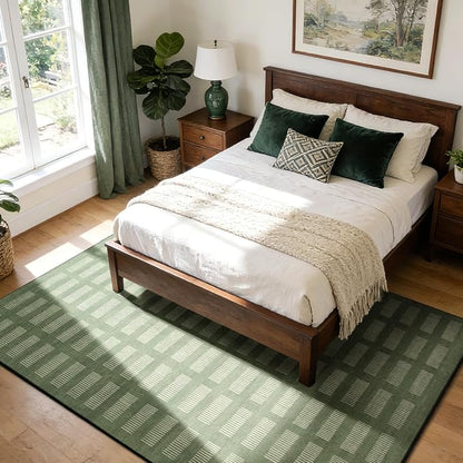 Washable Area Rugs 5'x7', Ultra Soft Carpet