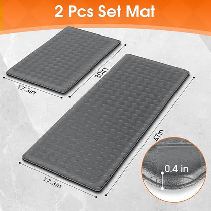 TranquilRelax Kitchen Mats, Cushioned Anti Fatigue Kitchen Mats