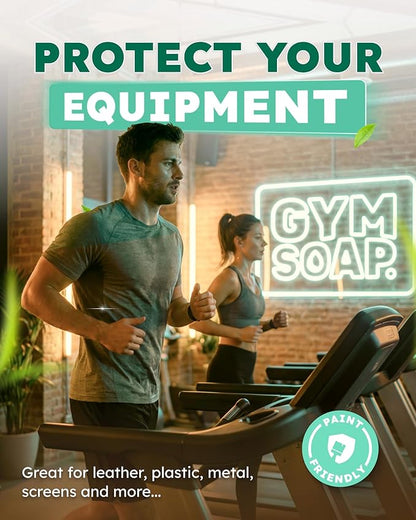 Gym & Yoga Mat Cleaner Wipes, Plant Based - 500 Gym Equipment Wipes to Clean Exercise Equipment, Treadmill, Peloton Bikes - Gym Supplies, Yoga Supplier, Cleaning Wipes for Home & Gym - Spa Fresh Scent