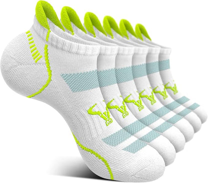 BULLIANT Men Running Socks,Active Ankle Socks No Show For Men With Cushioned Footbed Arch Support Breathable Wicking