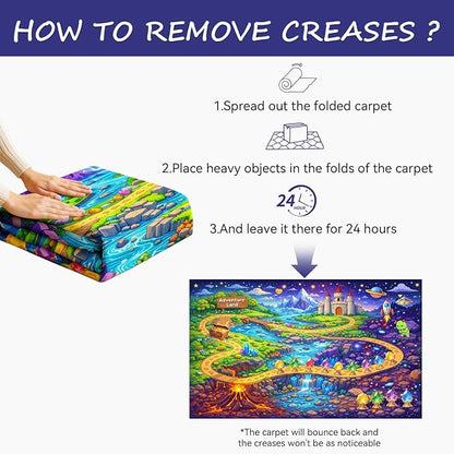 3x5ft Fantasy Adventure Play Rug