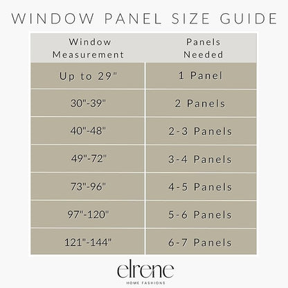 Elrene Home Fashions Farmhouse Living Grainger Buffalo-Check Blackout Window Curtain, Living Room and Bedroom Drape with Rod Pocket Tabs, 52" x 95", Red, 1 Panel